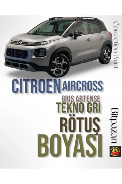Citroen C3 Aircross, C5 Aircross Tekno Gri , Gris Artense - KCA - Rötuş Boyası 20 ml ürün görseli 1