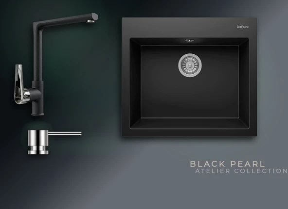 Black Pearl Collection Didyma 60 K002 & Vesta Premium Mutfak Koleksiyonu ürün görseli 1