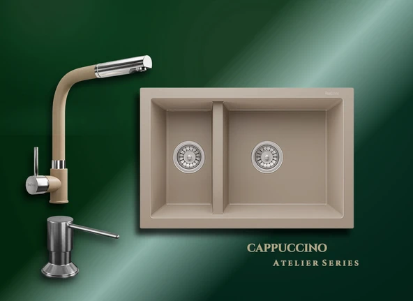 Cappuccino Atelier Series Bergama & Sümela Premium Mutfak Koleksiyonu ürün görseli 1