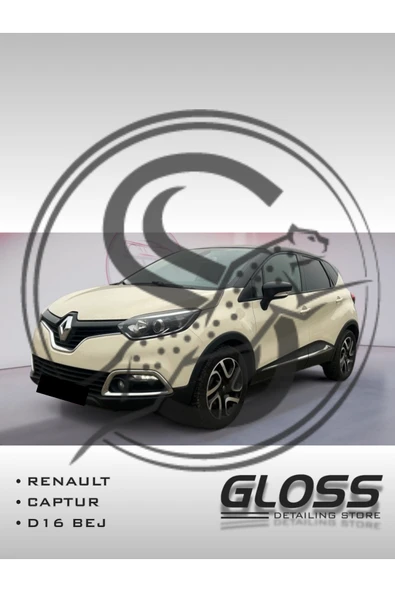 Renault Captur D16 Bej - Profesyonel Çizik Ve Taş izi Giderici Rötuş Boyası 30ml. ürün görseli 1