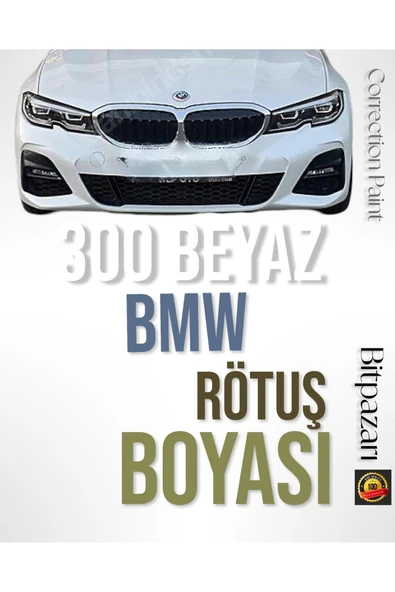 BMW 300 Alpin White Rötüş Boyası 20 ml. ürün görseli 1