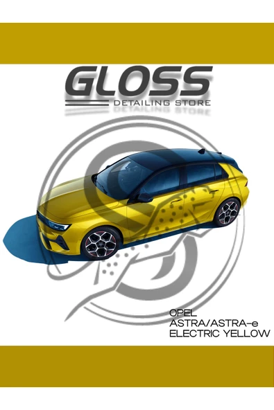 Opel Astra Kült Sarı (Elektrik Sarı) ERV - Profesyonel Çizik Ve Taş izi Giderici Rötuş Boyası 30ml. ürün görseli 1
