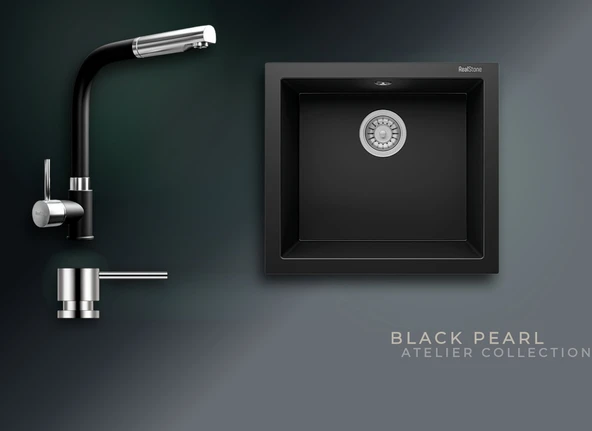 Black Pearl Collection Gordion 52 K005 & Sümela Premium Mutfak Koleksiyonu ürün görseli 1