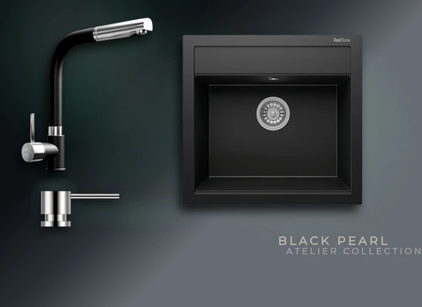 Black Pearl Collection Olympos 56 K004 & Sümela Premium Mutfak Koleksiyonu ürün görseli 1