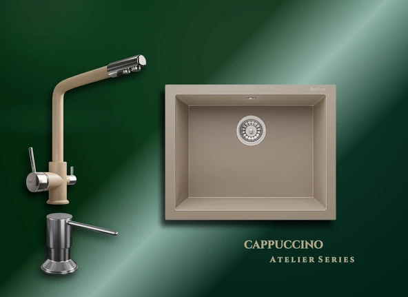 Cappuccino Atelier Series Gordion 60 K012 & Abant Premium Mutfak Koleksiyonu ürün görseli 1