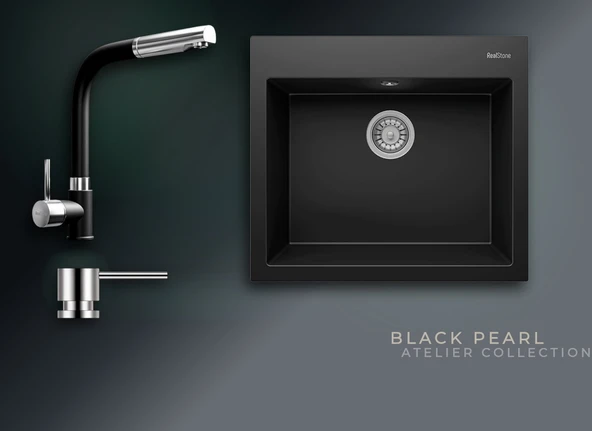 Black Pearl Collection Didyma 60 K002 & Sümela Premium Mutfak Koleksiyonu ürün görseli 1