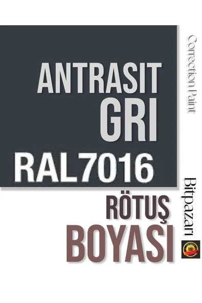 Antrasit Gri Motorsiklet Rötuş Boyası 25ml - Ral7016 ürün görseli 1