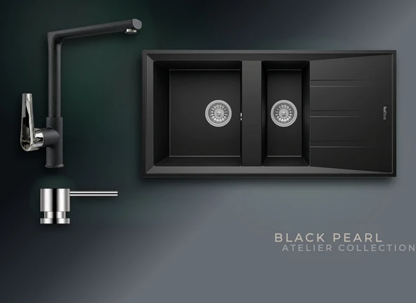 Black Pearl Collection Salda 100 P013 & Vesta Premium Mutfak Koleksiyonu ürün görseli 1