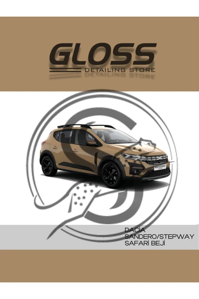Dacia Sandero/Stepway HNW Safari Beji Uyumlu- Çizik Ve Taş izi Giderici Rötuş Boyası 30ml. ürün görseli 1