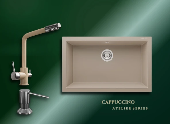 Cappuccino Atelier Series Gordion 77 K013 & Abant Premium Mutfak Koleksiyonu ürün görseli 1