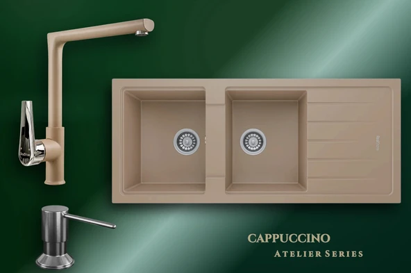 Cappuccino Atelier Series Esila P021 & Vesta Premium Mutfak Koleksiyonu ürün görseli 1