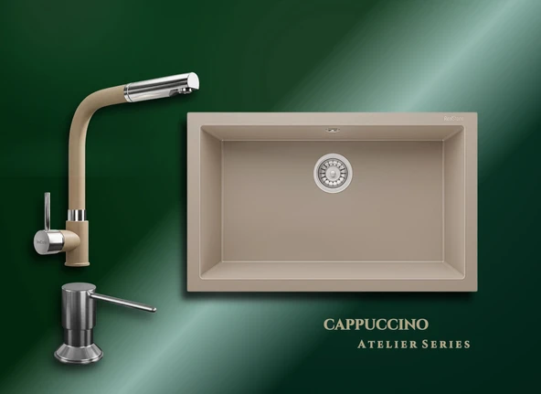 Cappuccino Atelier Series Gordion 77 K013 & Sümela Premium Mutfak Koleksiyonu ürün görseli 1