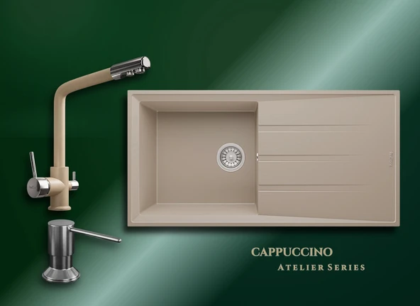 Cappuccino Atelier Series Efes 100 P012 & Abant Premium Mutfak Koleksiyonu ürün görseli 1