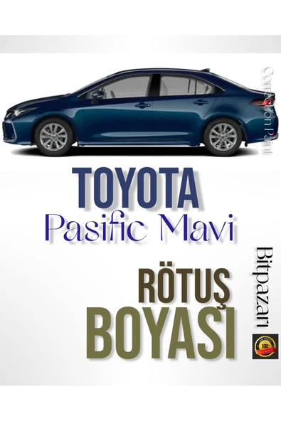 TOYOTA Pasifik mavi 785 Fırçalı Rötuş Boyası 25ml. ürün görseli 1