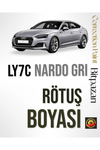 LY7C NARDO GRi - AUDI , Q5, Q8 , GT , TRON , RS , A7 , RSQ8 , Rötüş Boyası 20ml ürün görseli 1