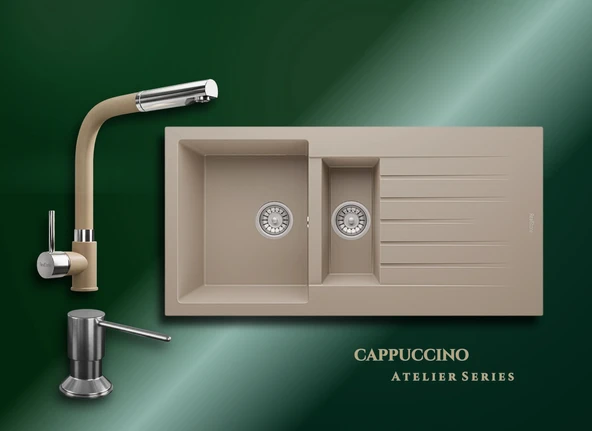 Cappuccino Atelier Series Troya 100 P005 & Sümela Premium Mutfak Koleksiyonu ürün görseli 1