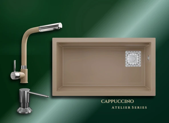 Cappuccino Atelier Series Almila & Sümela Premium Mutfak Koleksiyonu ürün görseli 1
