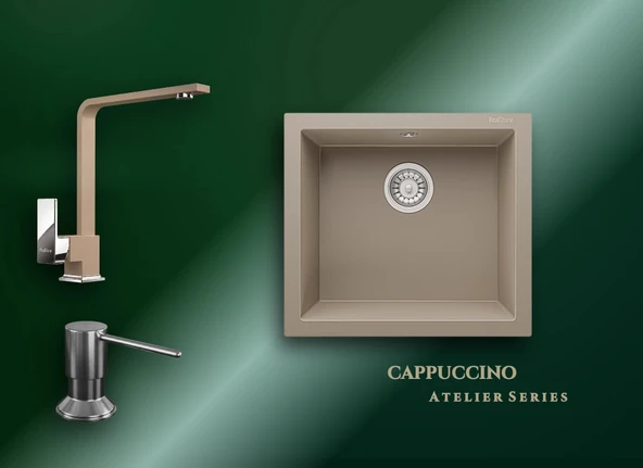 Cappuccino Atelier Series Gordion 52 K005 & Göksu Premium Mutfak Koleksiyonu ürün görseli 1