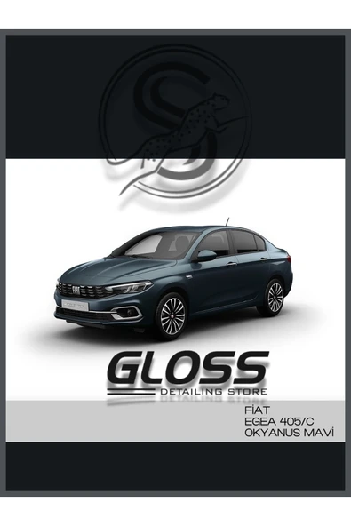 Fiat Egea Uyumlu Okyanus Mavi 405C - Profesyonel Çizik Ve Taş izi Giderici Rötuş Boyası 30ml. ürün görseli 1