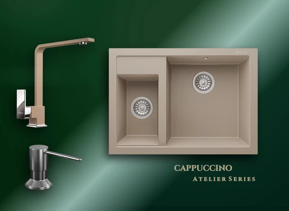 Cappuccino Atelier Series Cappadocia P016 & Göksu Premium Mutfak Koleksiyonu ürün görseli 1