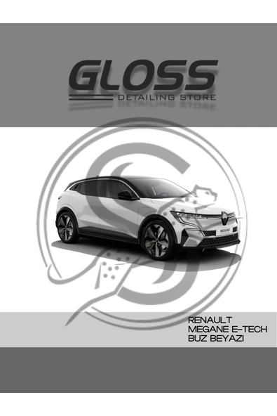 Renault Megane E-Tech 369 Uyumlu Buz Beyazı - Çizik Ve Taş izi Giderici Rötuş Boyası 30ml. ürün görseli 1