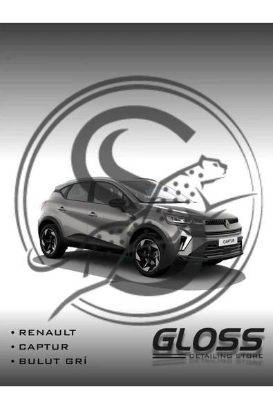 Renault Captur Bulut Gri KNG - Profesyonel Çizik Ve Taş izi Giderici Rötuş Boyası 30ml. ürün görseli 1