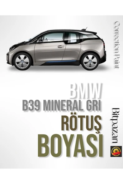 Bmw I3 Mineral Gri Rutüş Boyası - I3 Serisi - B39 - Otomobil Taş Izi Ve Çizik Giderici- 20ml ürün görseli 1