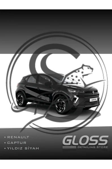 Renault Captur Uyumlu Yıldız Siyah GNE - Çizik Ve Taş İzi Giderici Rötuş Boyası 30ml. ürün görseli 1