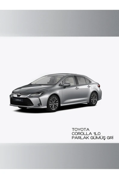 Toyota Corolla 1L0 Parlak Gümüş Gri - Profesyonel Çizik Ve Taş izi Giderici Rötuş Boyası 30ml. ürün görseli 1