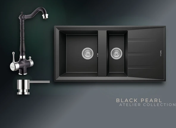 Black Pearl Collection Salda 100 P013 & Ares Premium Mutfak Koleksiyonu ürün görseli 1