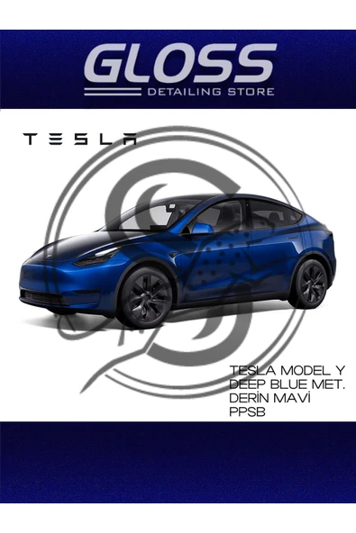 Tesla Model Y Deep Blue Met.ppsb(derin Mavi) - Profesyonel Rötuş Boyası 30ml. ürün görseli 1