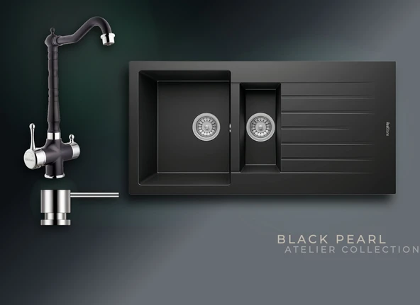 Black Pearl Collection Troya 100 P005 & Ares Premium Mutfak Koleksiyonu ürün görseli 1
