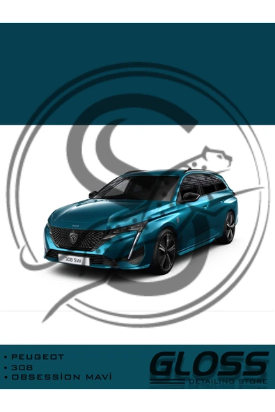 Peugeot 308/e308 Edp Obsession Mavi - Profesyonel Çizik Ve Taş Izi Giderici Rötuş Boyası 20 Ml. ürün görseli 1