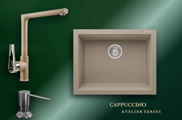 Cappuccino Atelier Series Gordion 60 K012 & Vesta Premium Mutfak Koleksiyonu ürün görseli 1
