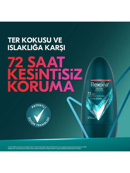 Rexona Men Üstün Koruma Xtra Cool Roll-On 50 Ml - Resim 2
