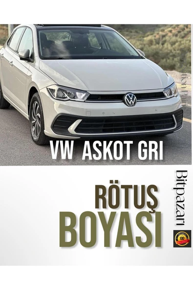Volkswagen Polo Askot Grisi LA7A- Profesyonel Çizik Ve Taş izi Giderici Rötuş Boyası 25ml. ürün görseli 1