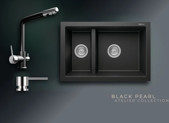 Black Pearl Collection Bergama P018 & Abant Premium Mutfak Koleksiyonu ürün görseli 1