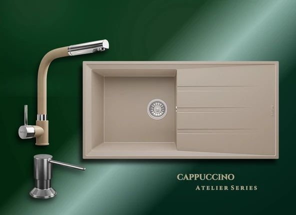 Cappuccino Atelier Series Efes 100 P012 & Sümela Premium Mutfak Koleksiyonu ürün görseli 1