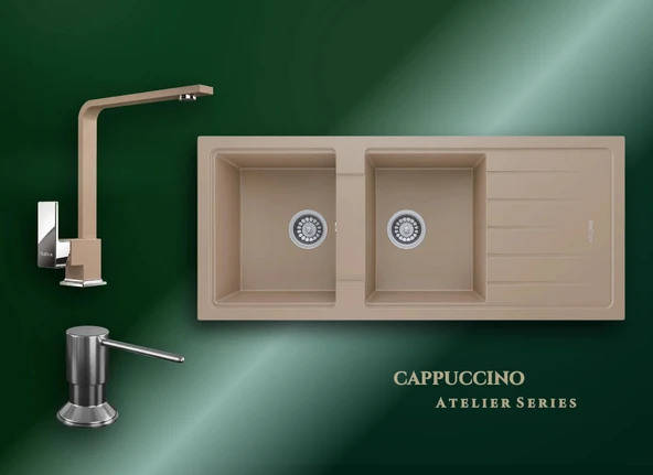 Cappuccino Atelier Series Esila P021 & Göksu Premium Mutfak Koleksiyonu ürün görseli 1