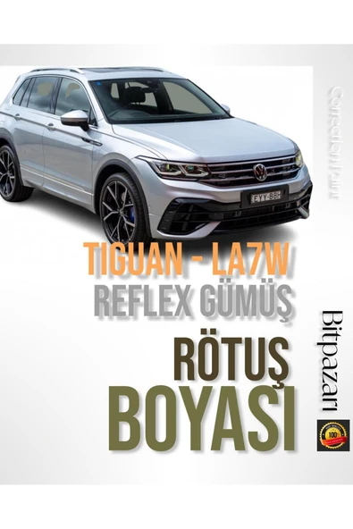 VW TIGUAN Reflex Gümüş LA7W Uyumlu Profesyonel Çizik Ve Taş izi Giderici Rötuş Boyası 25ml. ürün görseli 1