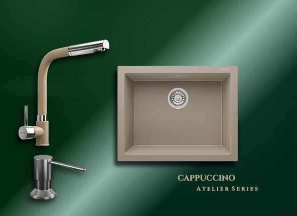 Cappuccino Atelier Series Gordion 60 K012 & Sümela Premium Mutfak Koleksiyonu ürün görseli 1