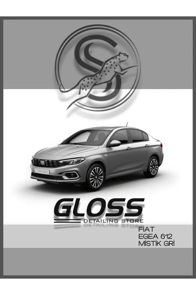 Fiat Egea Mistik Gri 612 Uyumlu - Profesyonel Çizik Ve Taş izi Giderici Rötuş Boyası 30ml. ürün görseli 1