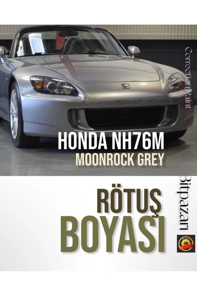 HONDA Thunder Gray Metallic -Fırtına grisi- NH-576M - Orijinal Rötuş Boyası 25ml. ürün görseli 1