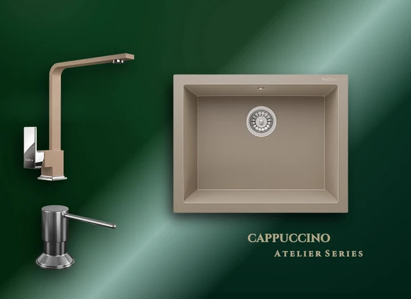Cappuccino Atelier Series Gordion 60 K012 & Göksu Premium Mutfak Koleksiyonu ürün görseli 1