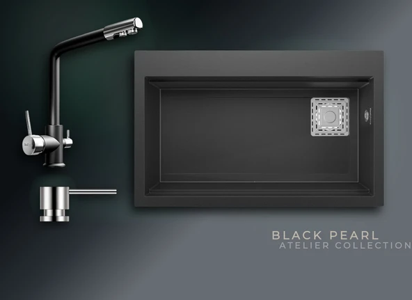 Black Pearl Collection Likya & Abant Premium Mutfak Koleksiyonu ürün görseli 1