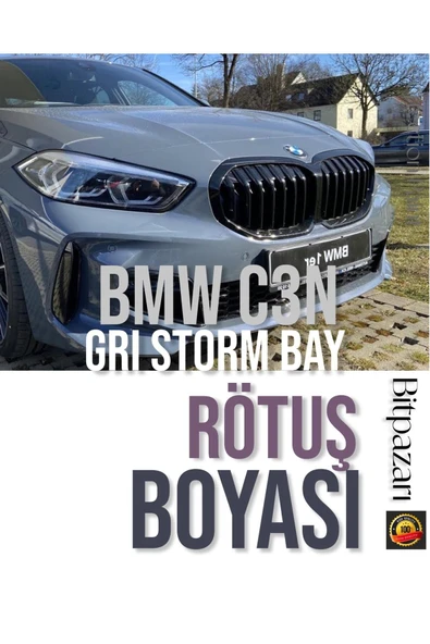 BMW İ Serisi C3N GRİ STORM BAY - Profesyonel Rötüş Boyası 25ml ürün görseli 1