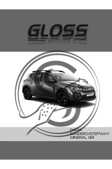 Dacia Sandero/Stepway KQG Uyumlu Mineral Gri - Çizik Ve Taş izi Giderici Rötuş Boyası 30ml. ürün görseli 1