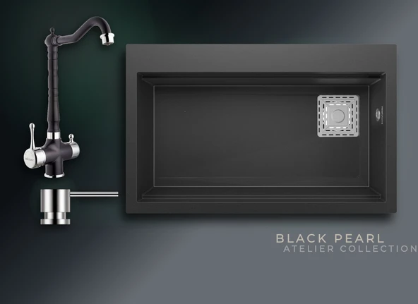 Black Pearl Collection Likya & Ares Premium Mutfak Koleksiyonu ürün görseli 1