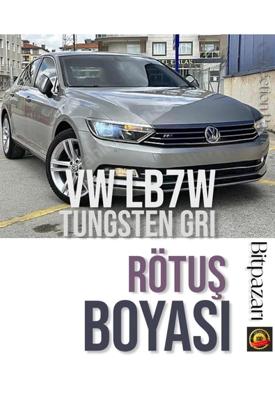 VW Tiguan, Caddy , Caravelle, Amorog, T-Roc - LB7W - TUNGSTEN GRİ - Profesyonel Rötüş Boyası ürün görseli 1