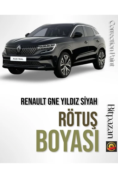 RENAULT YILDIZ SİYAH GNE - Profesyonel Çizik Giderici Rötüş Boyası 20ml. ürün görseli 1